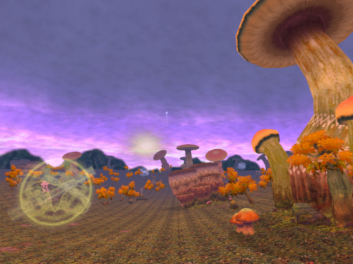 Dot Hack IMOQ Mushroom Field