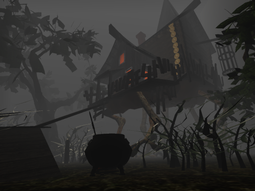 Hut in the swamp RUS