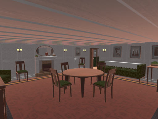 An Ocean Liner Stateroom