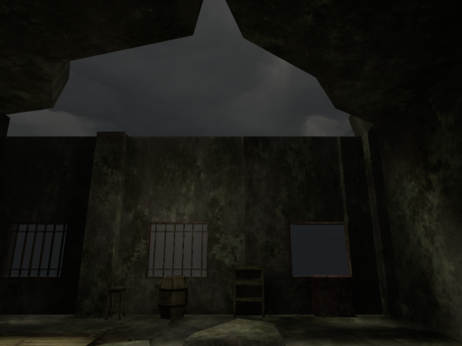 Cloudy ruins 曇り空跡