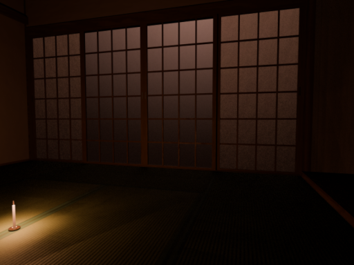 和室の夜