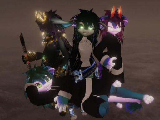 Furry Avatar Povichi hybrid world