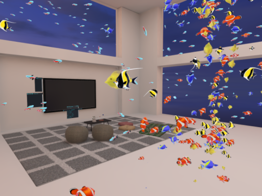 深根さんのピアノ動画が流れる部屋