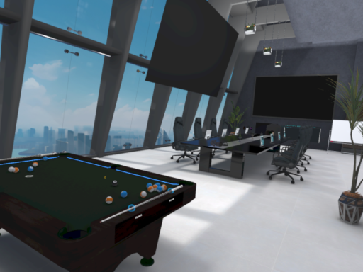 作戦会議室（Strategy meeting room）