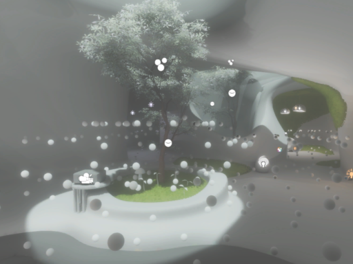 Underground Oasis in the Snowy Mountain