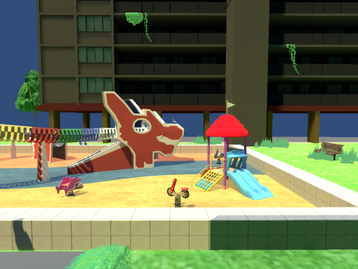 Peck'em Singapore Dragon Playground