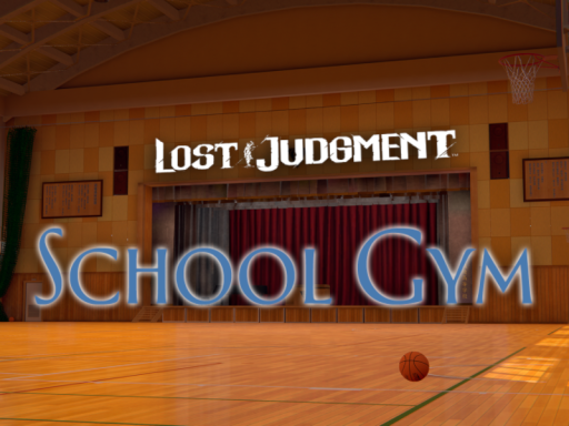 School Gym 学校の体育館