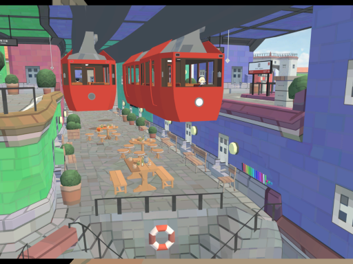 Aquatic Suspension Railway