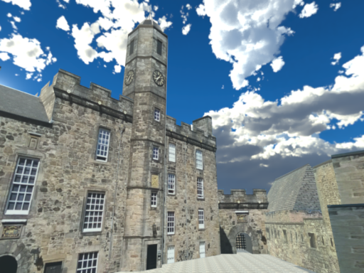Scottish Courtyard