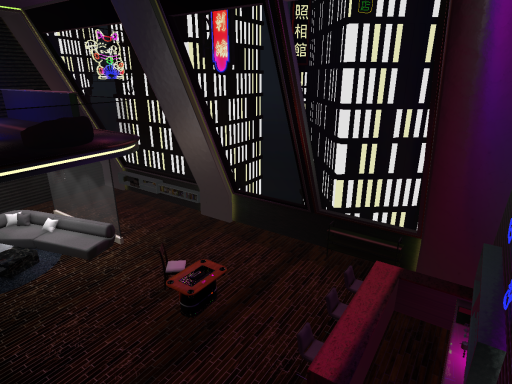 Cyberpunk Home ＂新三番街アパートメント＂