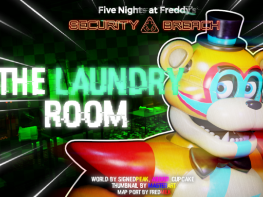 The Laundry Room˸ FNAF Security Breach ［4K VISITS］