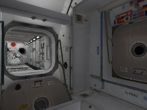Inside the ISS