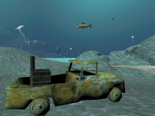 Drive in Underwater