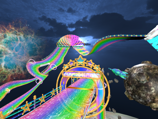 （WIP） Wii Rainbow Road