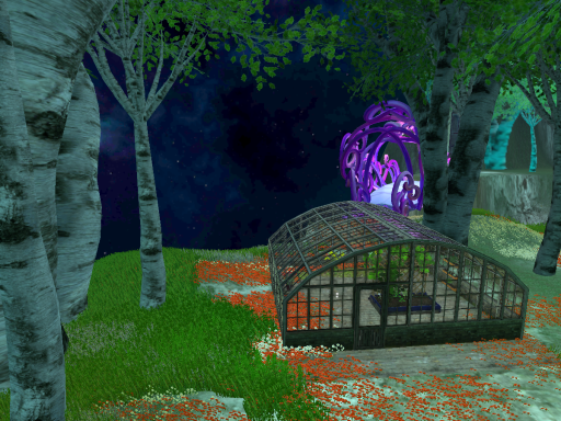 Midnight Butterfly Garden