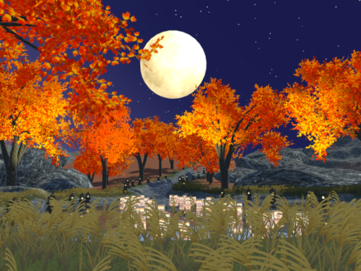 月が奇麗ですね