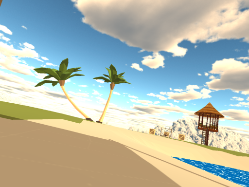 Alien Kids Visit the Beach