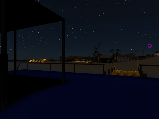 Melodic Seaside Gateway Night