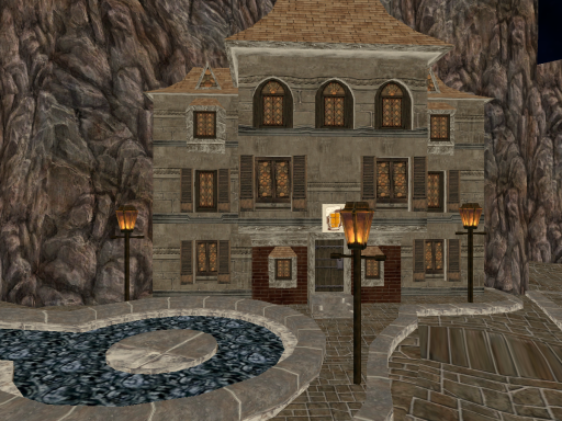 Medieval Village‚Tavern‚ and Castle Rooms