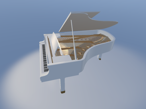 Piano MIDI animation test