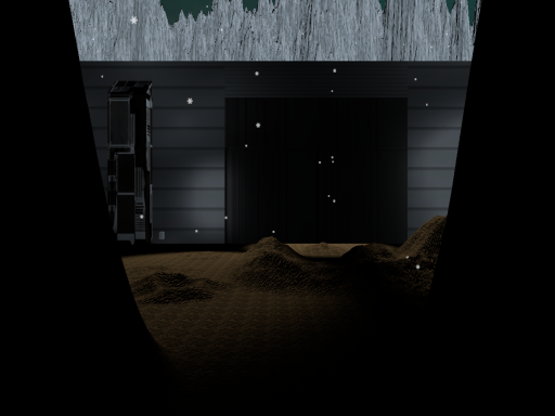 An ending snowy dream