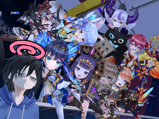 Hololive Galaxy - BluezKaito's Avatar World