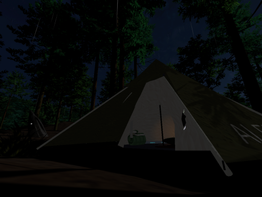 ［WIP］Sleep on a rainy forest