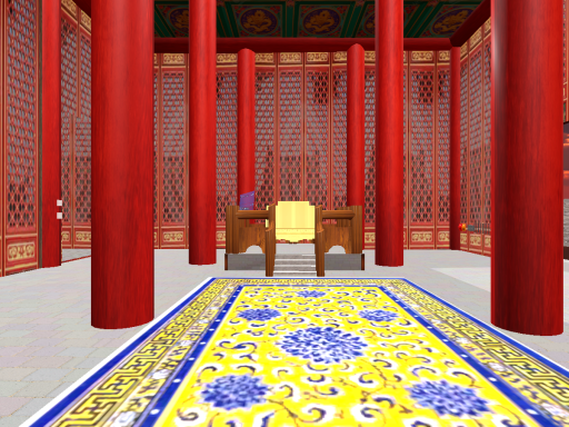 chinese throne
