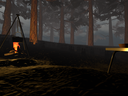 濃霧の森-Forest of thick fog-