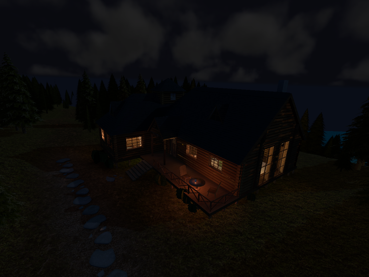 SAO Forest House V1.5 Night