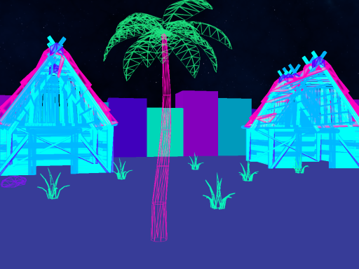 Vaporwave Town