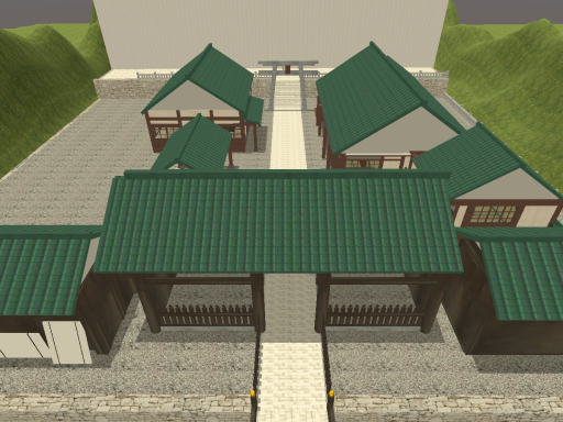 shrine［low poly］