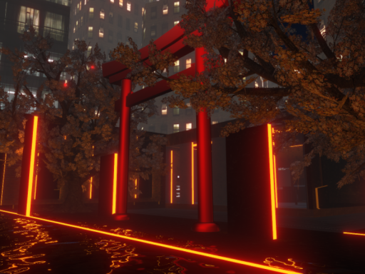 鳥居を眺む部屋-Chill penthouse with Japanese Torii-