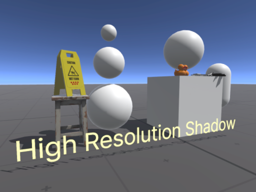 New High Resolution Shadow