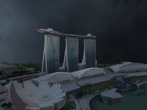 Singapore Marina Bay ［Night］