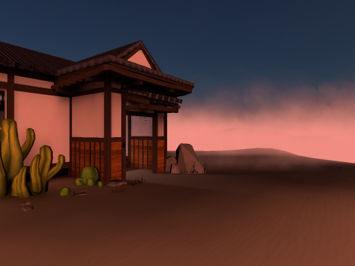 和風砂漠・兼・雪愛アバターワールド
