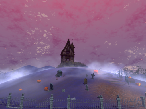 spooky cute world wip