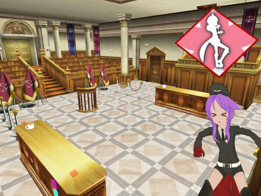 Ace Attorney CourtRoom