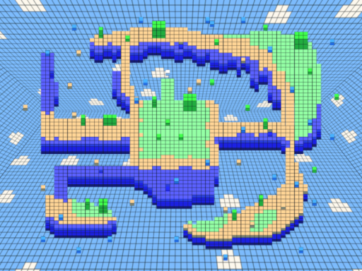 Voxel Island