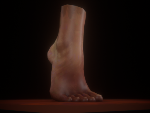 It only takes one foot to leave a mark․