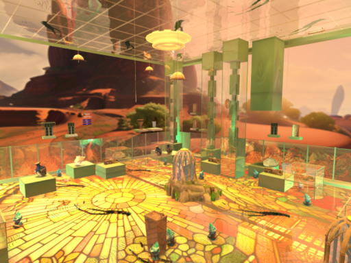 Glass Garden （AI Generated）