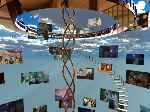 望着满天旋转的相册 我好像做了一场很长的梦