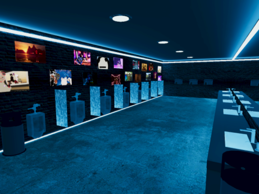 In a bathroom at a party 2․0