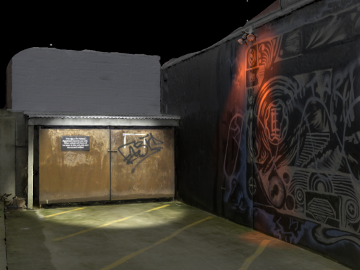 Photorealistic Trash Alley