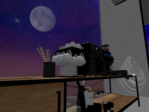 밤 하늘의 쉼터