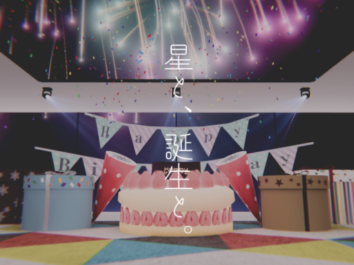 星と、誕生と。