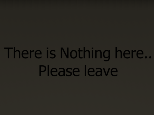 There Is Nothing Here