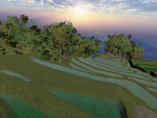 千枚田 -Japanese Rice Terraces-