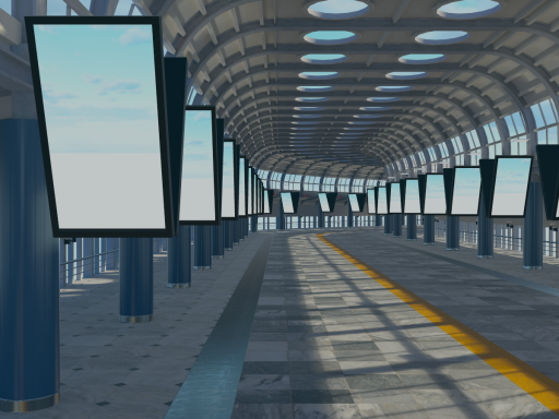 The concourse あのコンコース