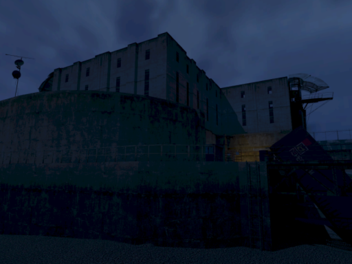 Rainy Night Civil Protection Outpost